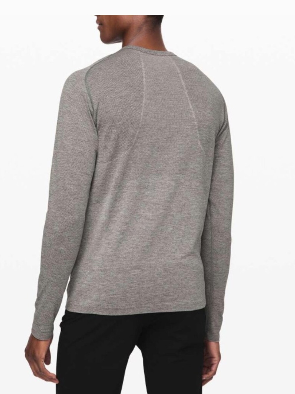Mens Lululemon Metal Vent Tech Long Sleeve Henley - Picture 3 of 8